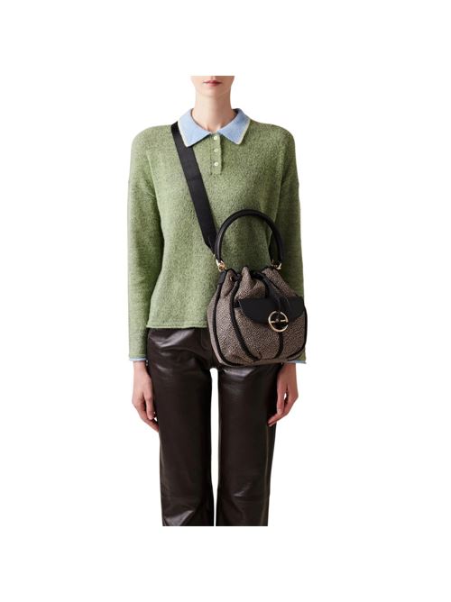 Kleine Handtasche Cottage Bucket BORBONESE | 91010121AJ0RI X11